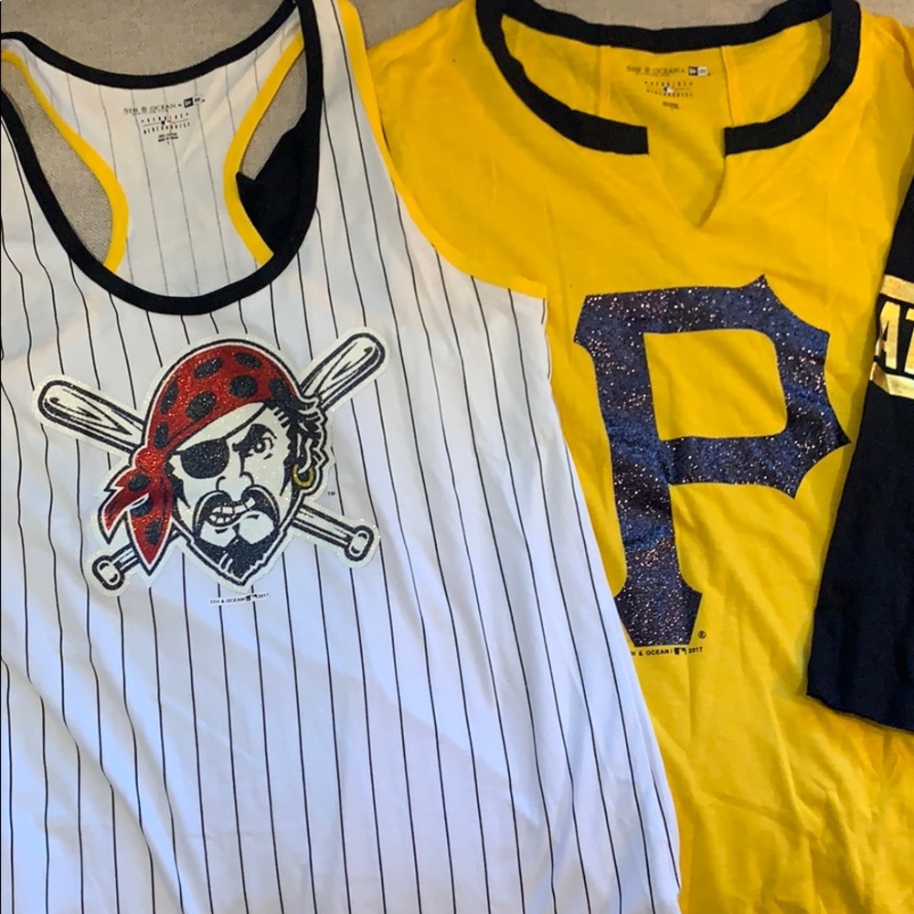 NEW Pittsburgh Pirate Women’s Tank and 3/4 length